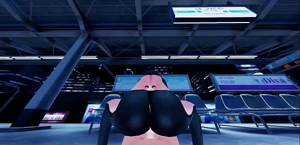  Cute Vtuber Roboco gets filled with cum from your POV - Hololive Hentai.